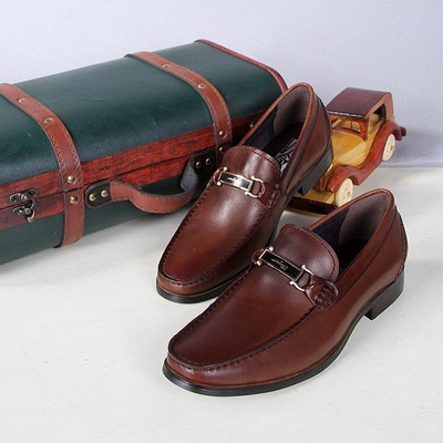 Salvatore Ferragamo Business Men Shoes--010